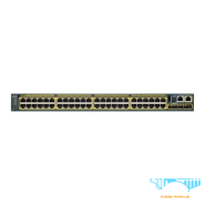 فروش سوئیچ شبکه سیسکو مدل WS-C2960-S48LPS-L با بهترین قیمت در فروشگاه اینترنتی شبکه پل